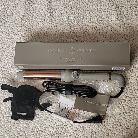 Complex Culture Titanium Curling Wand 1.25" - Picture 1 of 9